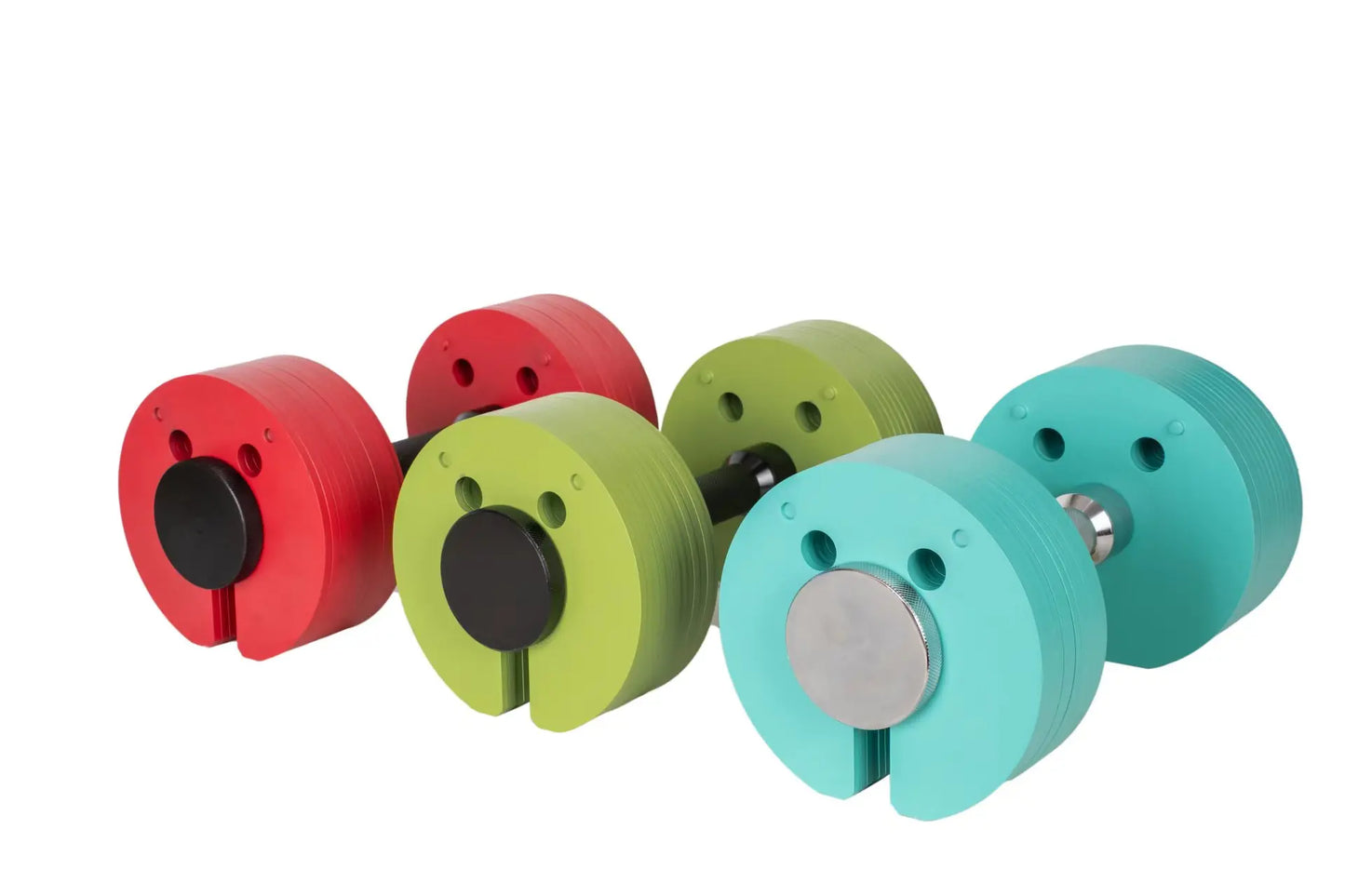 Colorful Adjustable Dumbbell, Customizable Weight Training Set, Portable Free Weights for Home Gym, Fitness & Bodybuilding