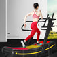 Non-Motorized Curved Treadmill Commercial Grade Manual Air Runner for Gym Fitness, Self-Powered Curved Treadmill for HIIT Workou