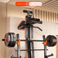 10-in-1 Multifunctional Home Gym Weight Bench Set with Squat Rack Lat Pulldown Preacher Curl Bench Press Station