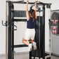 Commercial Dual Cable Crossover Machine Functional Trainer Home Gym Fitness Equipment For Full Body Workout