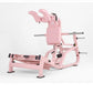 Pink Commercial Hack Squat Machine Plate Loaded 2-in-1 Leg Press Gym Equipment for Home & Studio Leg Strength Training