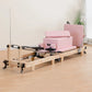 Foldable Pilates Reformer Bed Home Yoga Core Training Bed Large Body Shaping Fitness Equipment