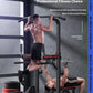 All-in-One Home Gym Power Tower with Weight Bench, Dip Bars & Pull Up Bar for Push-ups, Dips, Pull-ups, Leg Raises