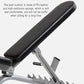 Adjustable Weight Bench + Bench Press + Sit Up + Multi Function + Heavy Duty / Commercial / Home Gym