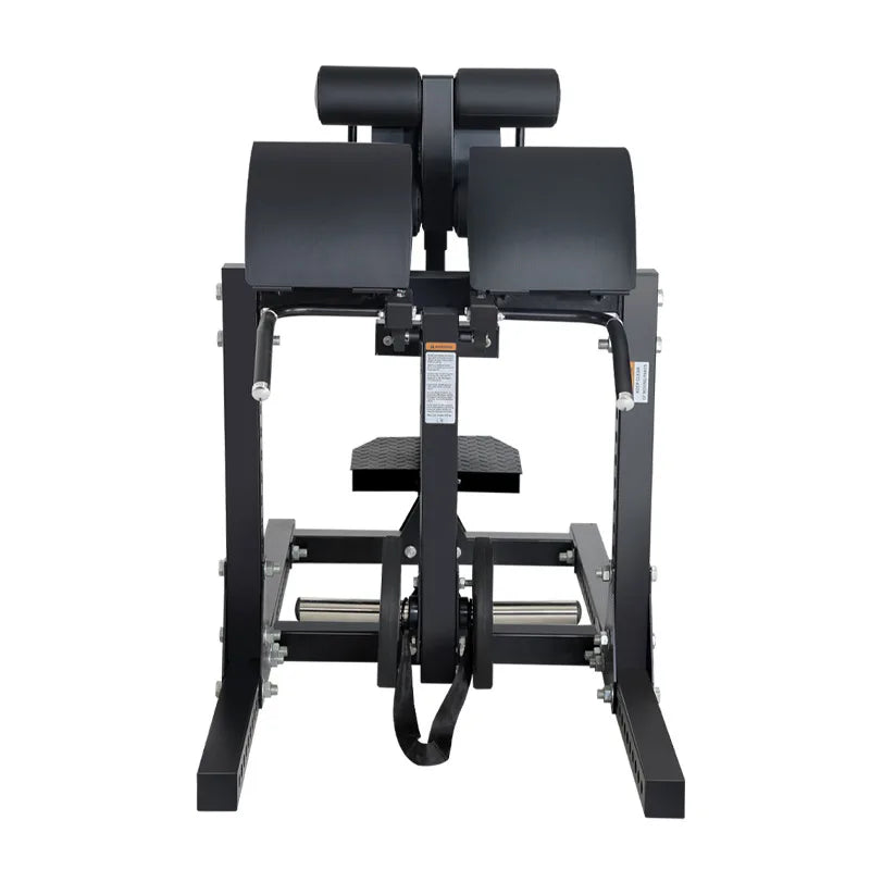Commercial Grade GHD Machine, Adjustable Glute Ham Developer for Core & Back Training, Heavy Duty Roman Chair Hyperextension Ben