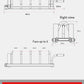Weight Plate Storage Rack, Commercial Grade Horizontal Plate Organizer with Transport Wheels for Home & Commercial Gy