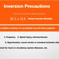 Inversion Table with Adjustable Headrest Back Stretcher Home Gym Fitness Equipment