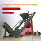 Leg Press Machine, Heavy Duty Weight Training Equipment, Adjustable Leg Exercise Machine for Home Gym