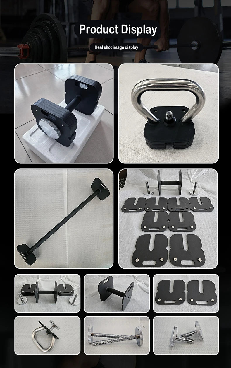 2026 Durable Solid Steel Adjustable Dumbbell 4kg-102kg Quick Adjust 2kg Step Square Plug In Dumbbell For Home Full Body Muscle B