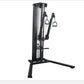Wall Mounted Cable Crossover Machine Single Station Pulley System Home Gym LAT Pulldown Low Row Full Body Workout Fitness Equipm