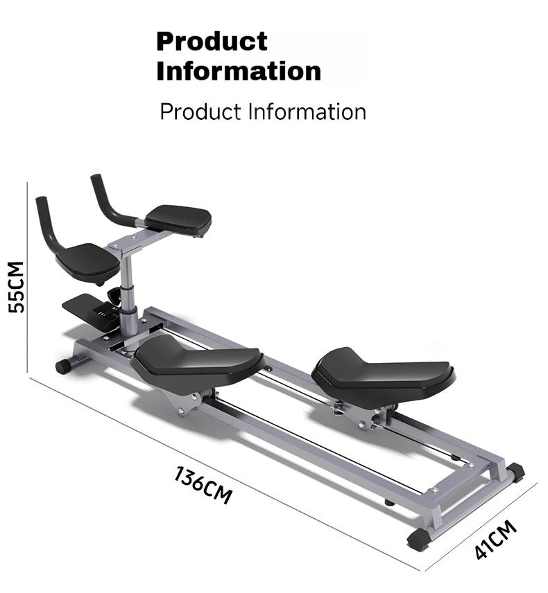 Home Fitness Crawler Exercise Machine Core Trainer Abdominal Workout Equipment Full Body Cardio Glider for Weight Loss