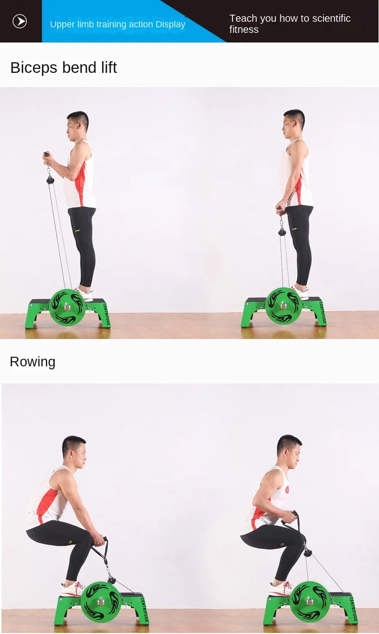 Flywheel Resistance Trainer Eccentric Pull Exerciser Overload Flywheel Resistance Training Device Home Outdoor Fitness Equipment