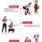Adjustable Neoprene Kettlebell Competition Grade Coated Gym Home Fitness Weight Lifting Strength Training Equipment Men Women