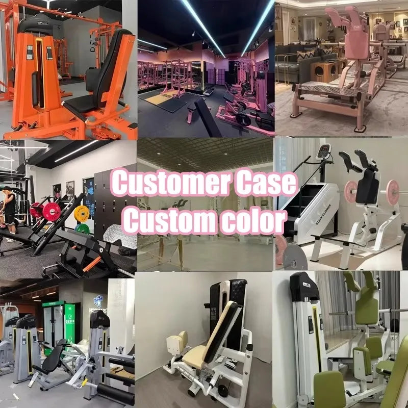 Women Body Shaping Gym Equipment Combo | Hack Squat, Hip Thrust, Leg Abductor Adductor, Lat Pulldown Trainer