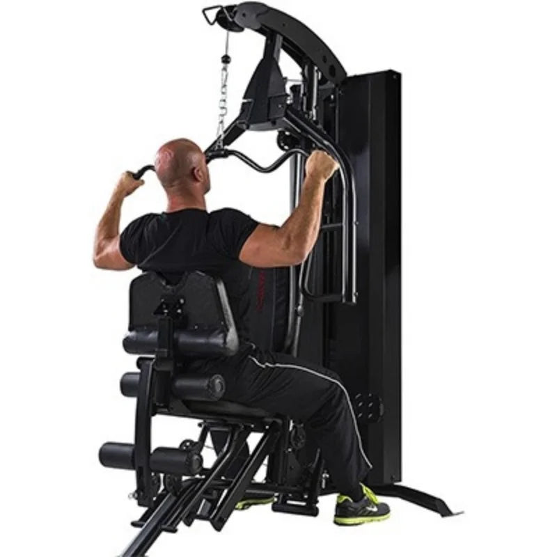 Home Single Station Gym Machine Multi-Functional Weight Training System For Full Body Strength Workout