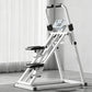 Foldable Vertical Stair Climber Machine with Handrail Digital Display for Home Gym Full Body Cardio Workout Fitness Equipment