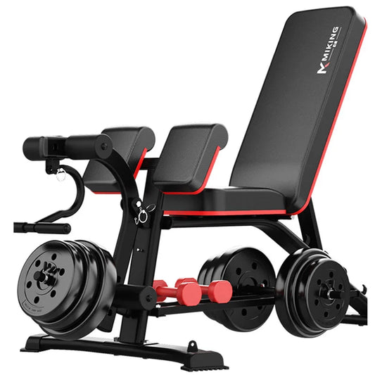 Adjustable Weight Bench Home Gym Multi Function Sit Up Bench Roman Chair Leg Extension Bench Press Fitness Equipment