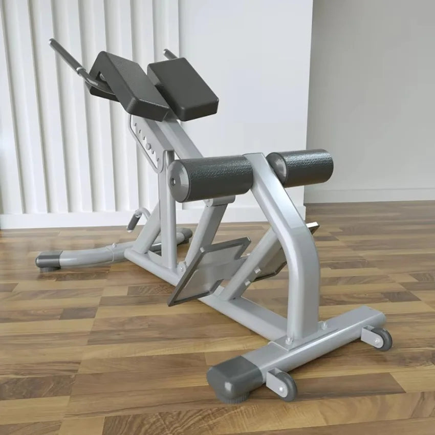 Adjustable Roman Chair Hyperextension Bench, Back Extension Machine for Glutes, Hamstring & Core Training, Home Gym Fitness Equi