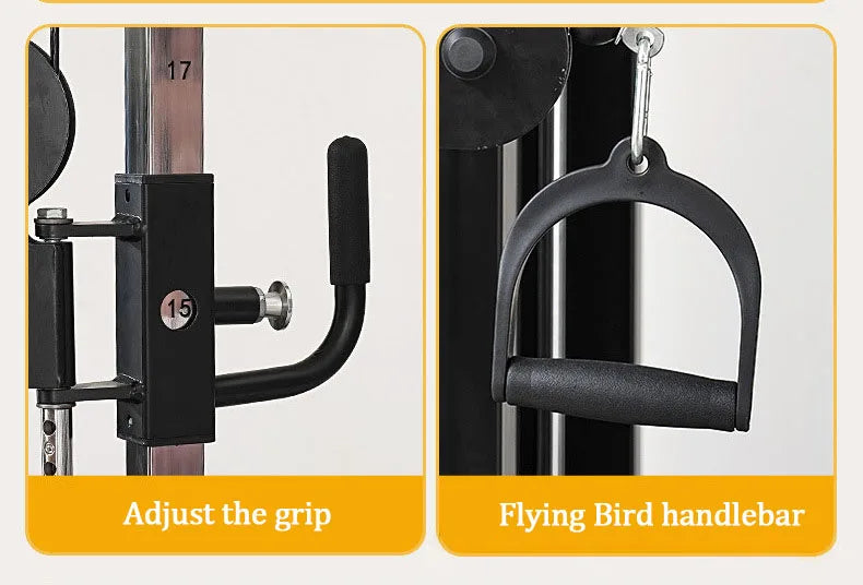 Commercial Dual Cable Crossover Machine Functional Trainer Home Gym Fitness Equipment For Full Body Workout