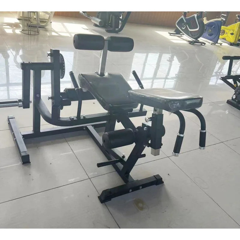 Adjustable Leg Extension and Curl Machine for Home Gym, Seated Leg Workout Equipment, Thigh and Hamstring Training Bench