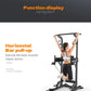 Multifunctional Free Standing Pull Up Bar Station, Space-Saving Power Tower for Home Gym, for Adults & Kids Strength Training