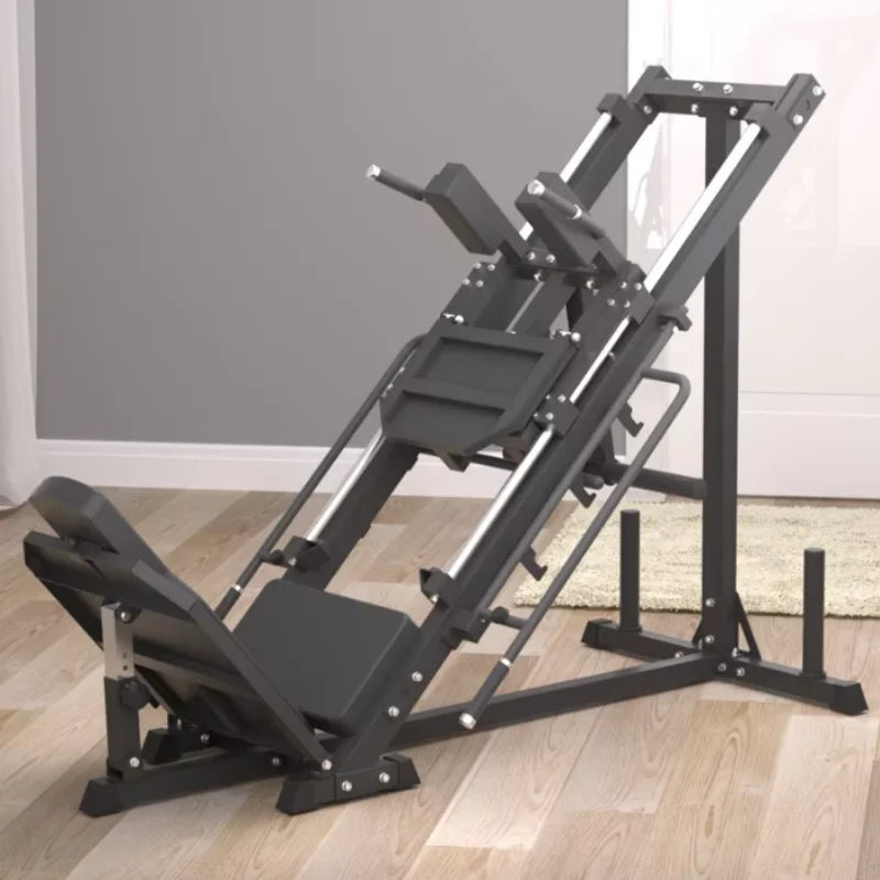 Commercial Leg Press & Hack Squat Machine Heavy Duty Leg Training Equipment for Gym and Home Use