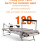 Foldable Pilates Reformer Machine Home Gym Yoga Bed with Adjustable Springs Resistance Bands Core Training Equipment