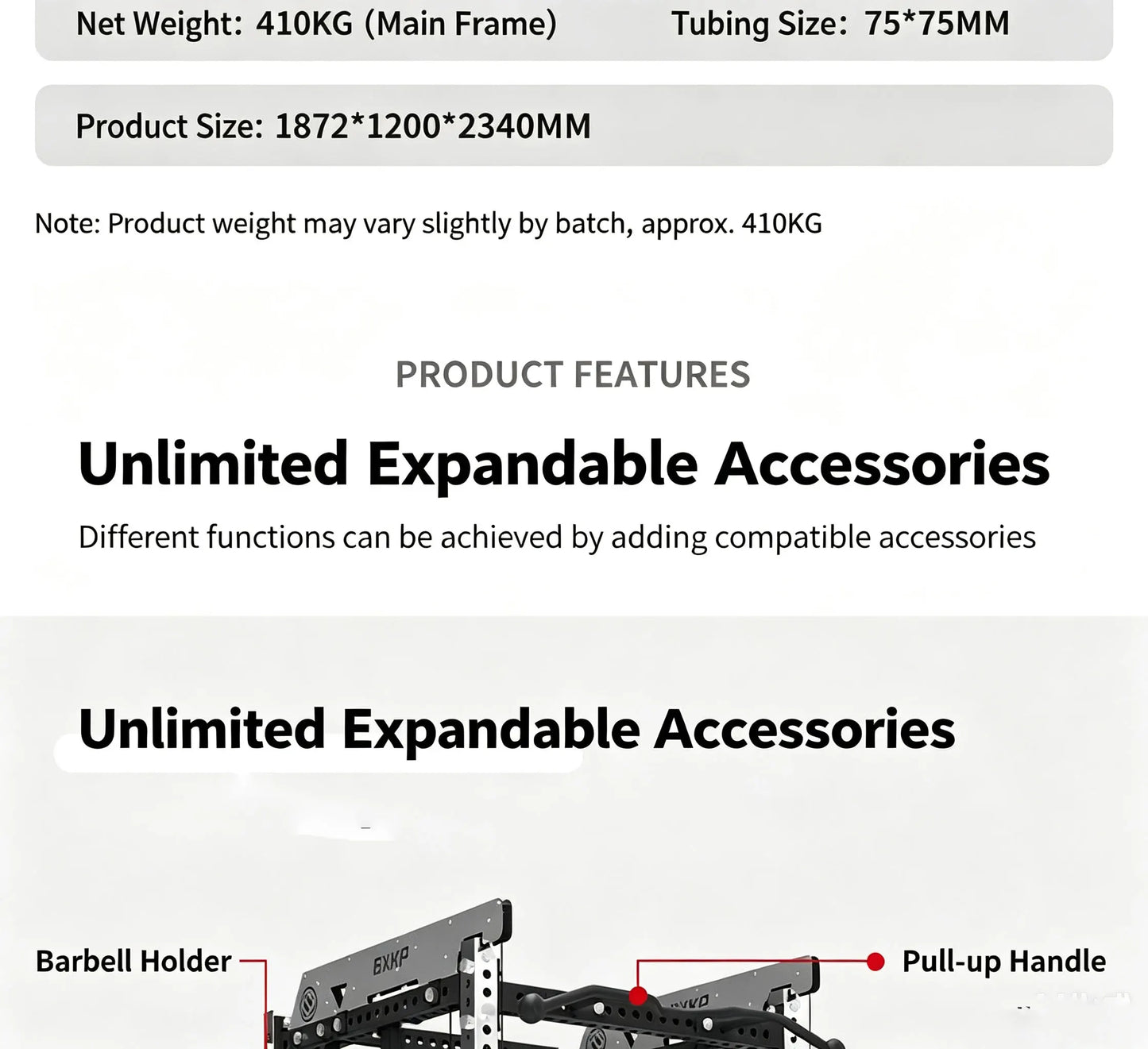 Pin Loaded Smith Machine Multi Function Squat Rack Commercial Home Gym Strength Training Equipment with Cable System & Pec Fly