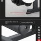 Leg Extension & Curl Machine, Plate Loaded 2-in-1 Leg Exercise Machine, Home Gym Quad & Hamstring Workout Equipment