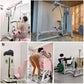 Women Body Shaping Gym Equipment Combo | Hack Squat, Hip Thrust, Leg Abductor Adductor, Lat Pulldown Trainer