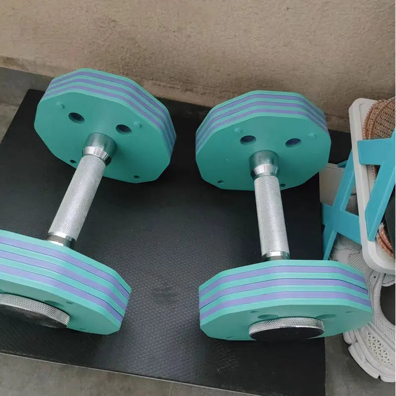 Colorful Adjustable Dumbbell, Customizable Weight Training Set, Portable Free Weights for Home Gym, Fitness & Bodybuilding