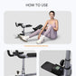 Home Fitness Crawler Exercise Machine Core Trainer Abdominal Workout Equipment Full Body Cardio Glider for Weight Loss