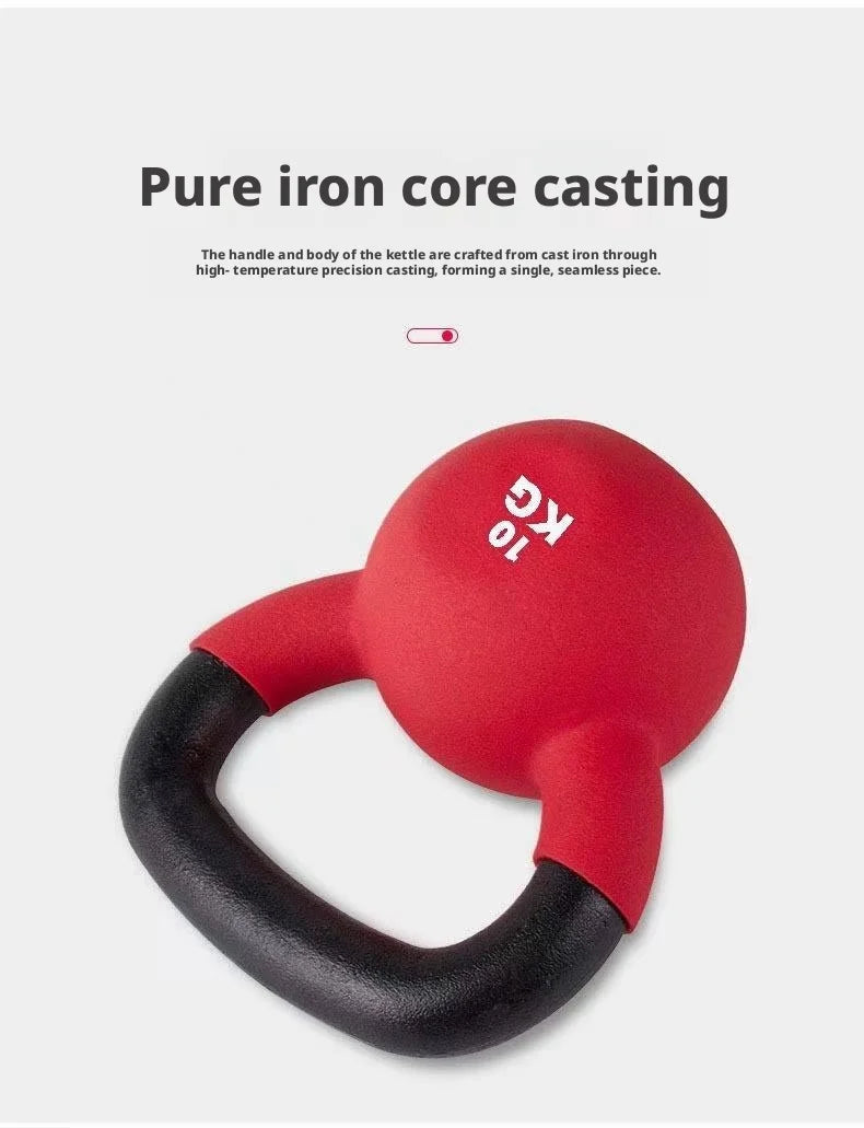 Adjustable Neoprene Kettlebell Competition Grade Coated Gym Home Fitness Weight Lifting Strength Training Equipment Men Women