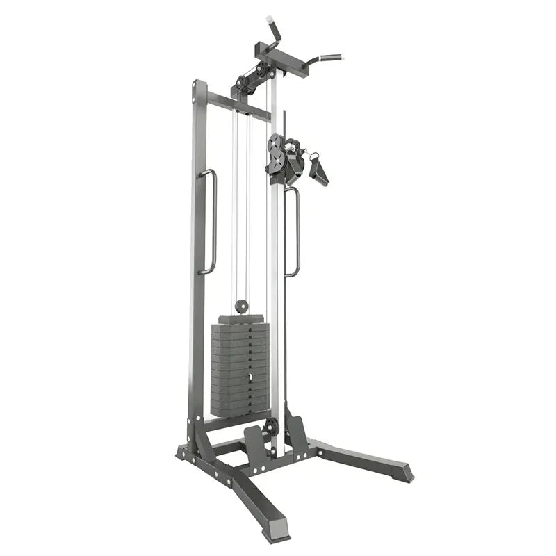 Commercial Single Arm Fly Machine High Low Pulley Cable Station Integrated Rowing Trainer Home Gym Smith Machine Power Rack