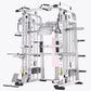 Women Body Shaping Gym Equipment Combo | Hack Squat, Hip Thrust, Leg Abductor Adductor, Lat Pulldown Trainer