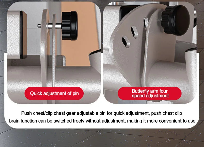 Multi Function Home Gym Equipment, Multi Purpose Strength Training Station for Full Muscle Training, Home & Small Gym Use