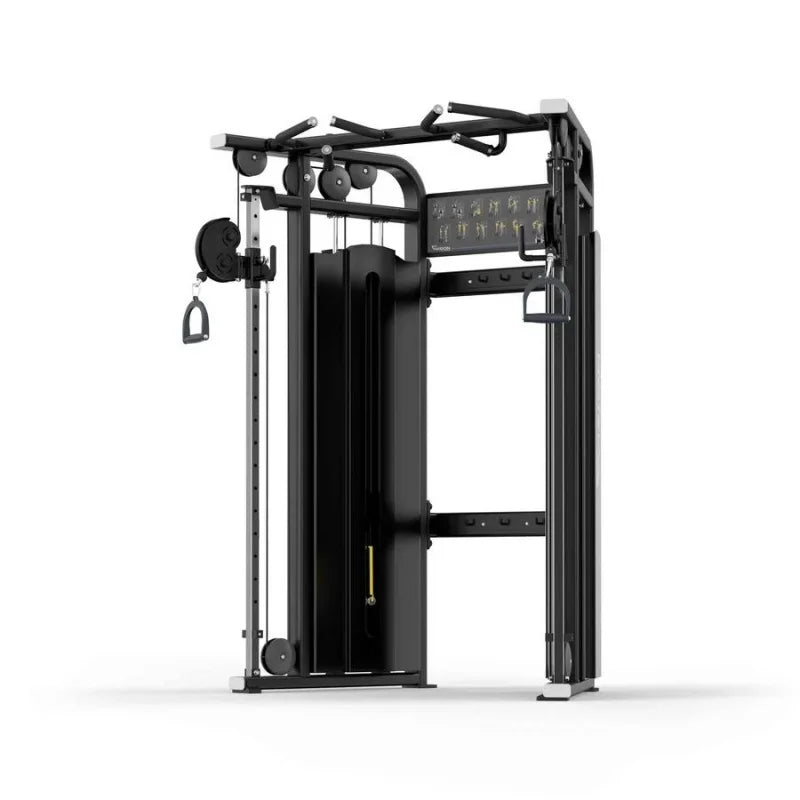 Commercial Dual Cable Crossover Machine Functional Trainer Home Gym Fitness Equipment For Full Body Workout