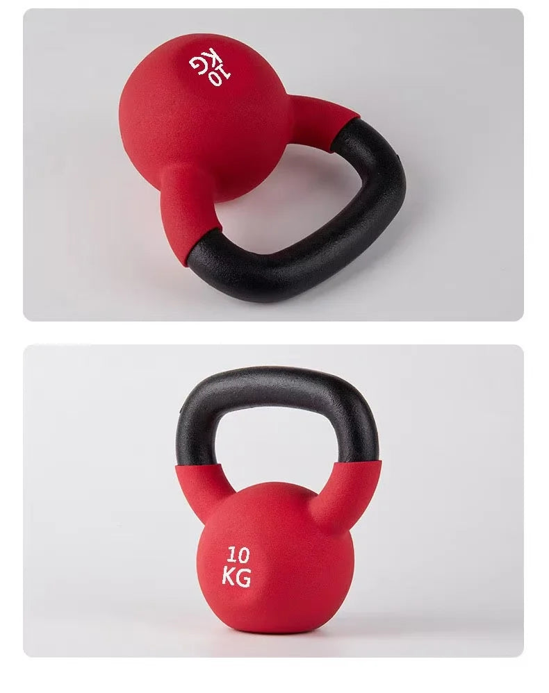 Adjustable Neoprene Kettlebell Competition Grade Coated Gym Home Fitness Weight Lifting Strength Training Equipment Men Women