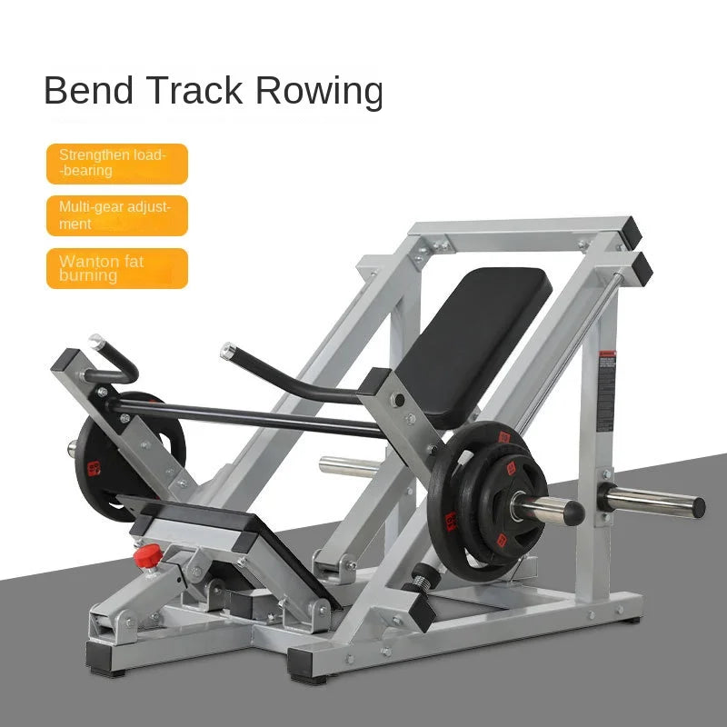 Plate Loaded T Bar Row Machine Commercial Chest Supported Row Gym Equipment