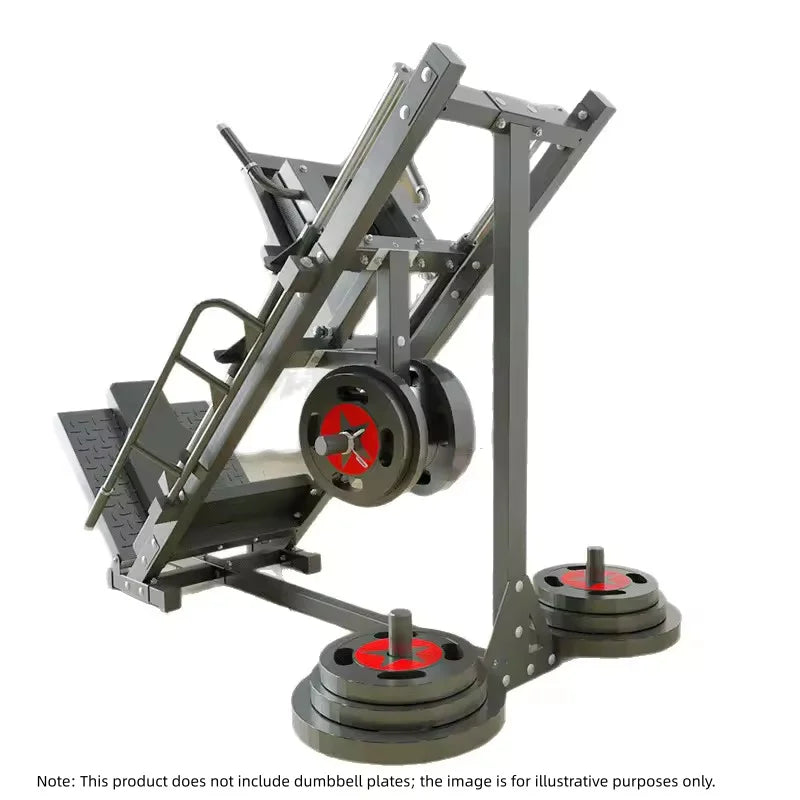 Leg Press Machine, Heavy Duty Weight Training Equipment, Adjustable Leg Exercise Machine for Home Gym