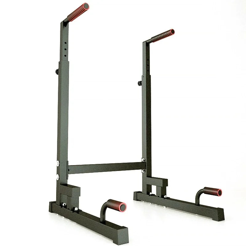 Adjustable Arm Workout Double Bar Home Gym Upper Body Strength Training Fitness Equipment