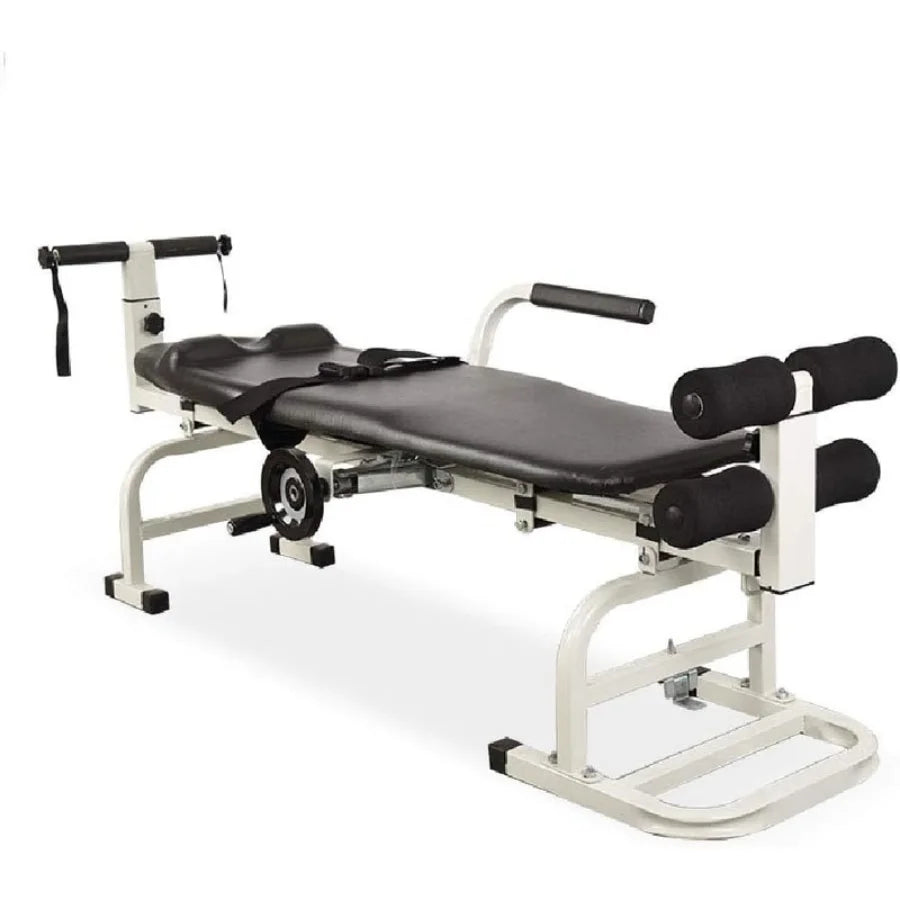 Medical Multifunctional Portable Cervical Lumbar Traction Bed Spine Back Stretch Therapy Massage Bed Home Use