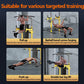 Multi-Function Pull Up Bar Station Home Gym Adjustable Dip Station Weight Bench Full Body Strength Training Workout Equipment
